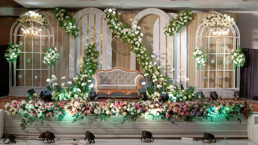 Bhilai Wedding Decor Ideas - Elegant Wedding Reception and Stage Setup