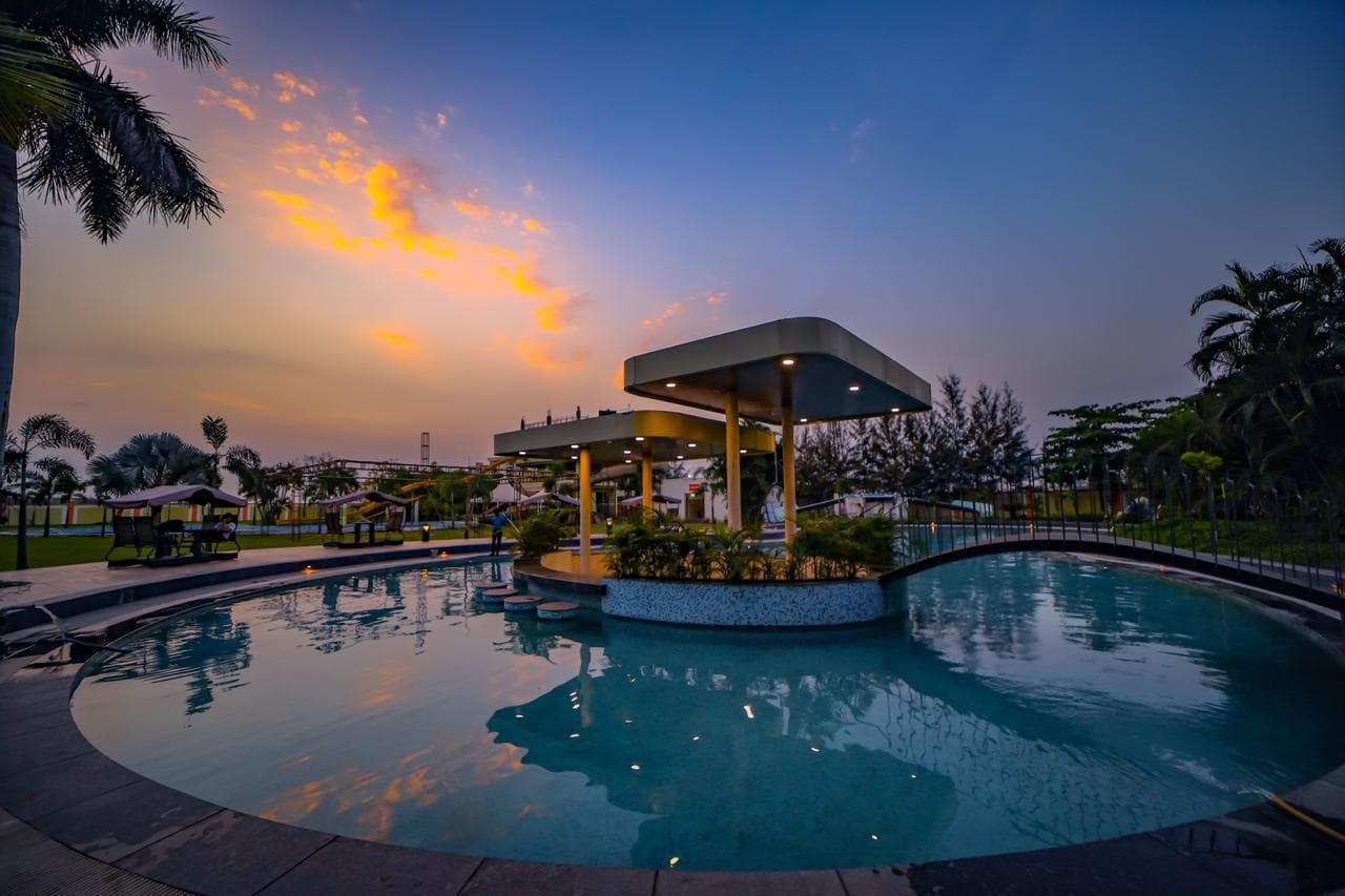 Swimming Pool and Activities at Empyrean Hotel Bhilai