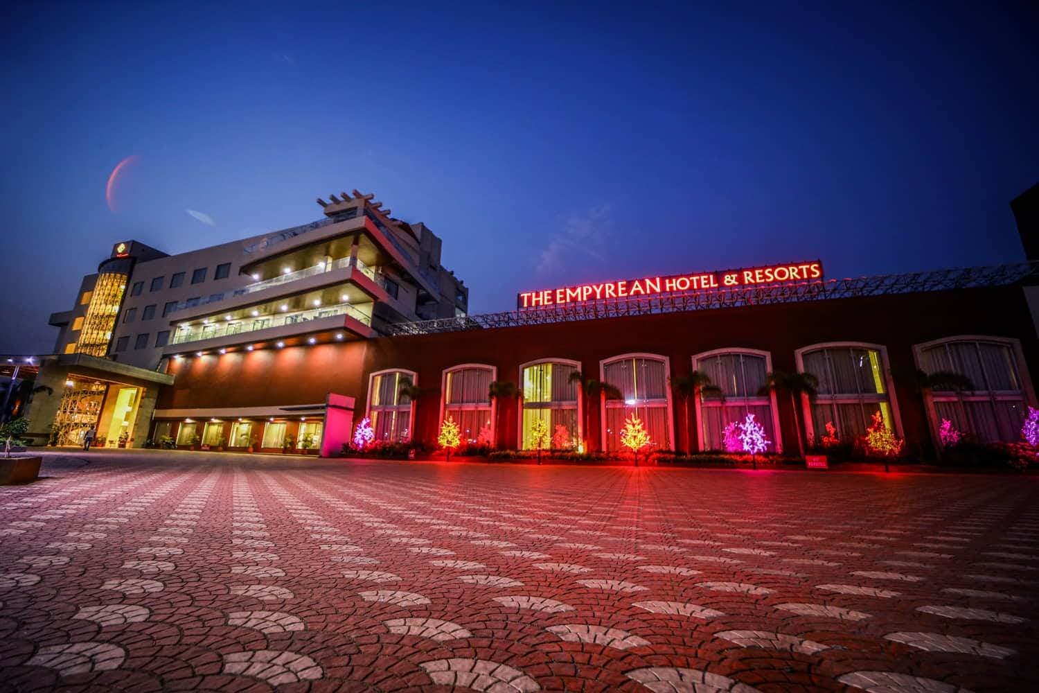 Luxury accommodation at Empyrean Hotel and Resort Bhilai - Premium rooms and suites